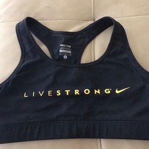 Livestrong Nike sports bra